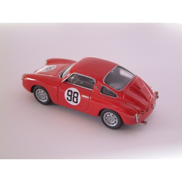 Cofanetto Fiat Abarth 700 - 1000 Nurburgring 500 Km 1961 - Special Built 1:43